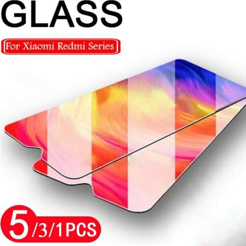 5/3/1Pcs glass for xiaomi redmi 10X 9A 9C note 9 9s 8 8T pro max 8A phone screen protector tempered glass protective on the film