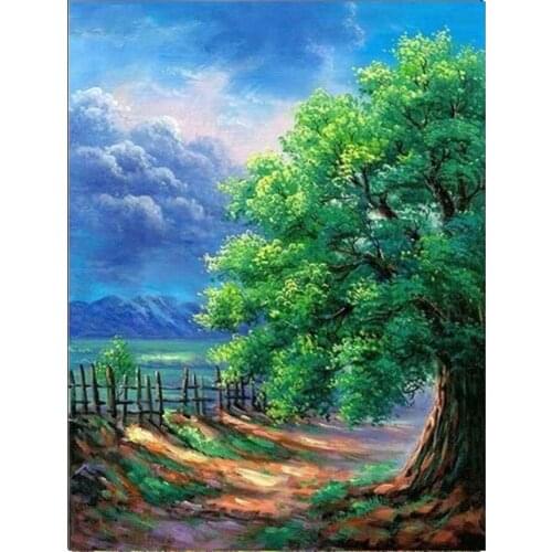Diamond Painting 5d Diy Full Diamond Landscape Cross Stitch Kit Mosaic Diamond Painting Home Decoration Wall Decoration