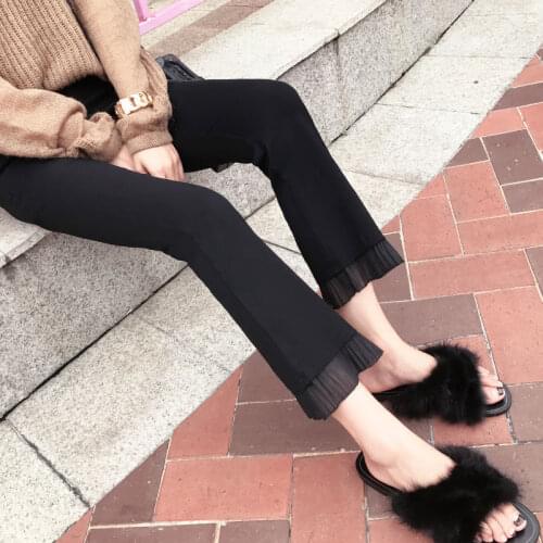 Flared Pants For Summer Maternity Leggings High Waist Pregnant Belly Support Legging Women Pregnancy Skinny Pants Body Shaping