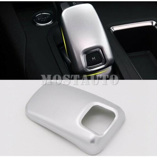 For Peugeot 508 2019-2020 ABS Matt Car Accessory Gear Shift Knob Cover Trim 1pcs Car Accessories Interior Car Decor Car Trim