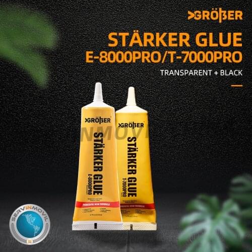 E8000 /T7000 For Mobile Phone Transparent/Black Strong Liquid Glue Clear Leather Adhesive 110ml For Mobile Phone Touch Screen