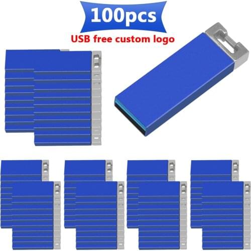 Bulk 100pcs free Personalize logo USB Flash Drive Speed USB 3.0 Memory Stick USB 3.0 Pen Drives 8GB 16GB 32GB 64GB U Disk
