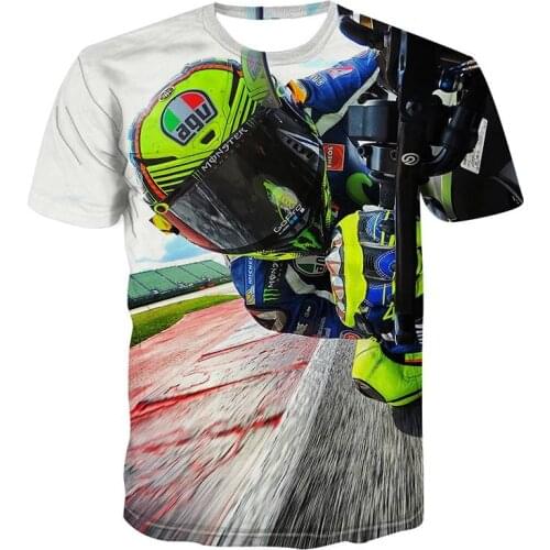 2021 new 3D Printing Retro Locomotive Motorcycle Graphic Male/Female T-Shirt Summer Harajuku Punk Short-Sleeved Casual Tops