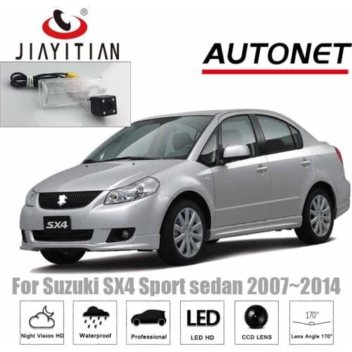 JIAYITIAN rear view camera For Suzuki SX4 Sport sedan 2007~2014/CCD/Night Vision backup Camera/License Plate camera Reverse CAM