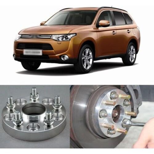 4pcs New Billet 5 Lug 12*1.5 Studs Wheel Spacers Adapters For Mitsubishi Lancer/Lancer EVO IX/Lancer EVOLUTION/ASX /Outlander