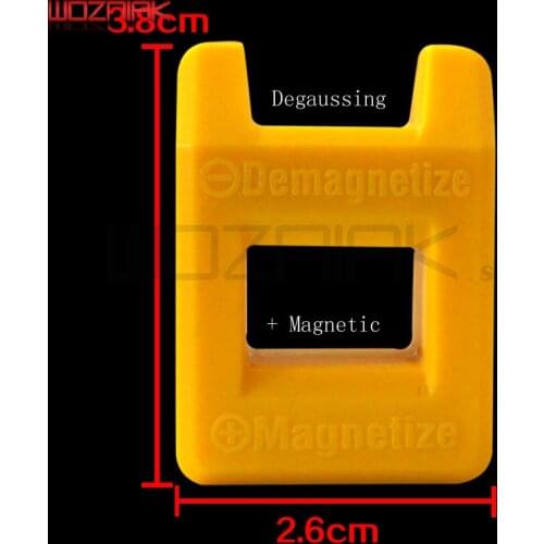 Wozniak DIY Mini Magnetizer Demagnetizer Magnetic Pick Up Tool for Screwdriver Tips Screw Bits