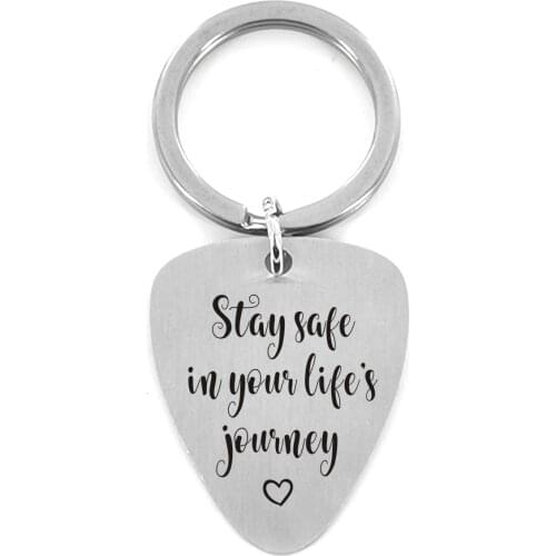 Creative Letter Guitar Pick Stainless Steel Guitar Pick Father Day Guitar Plectrum Gift Musical Instrument Accessories for