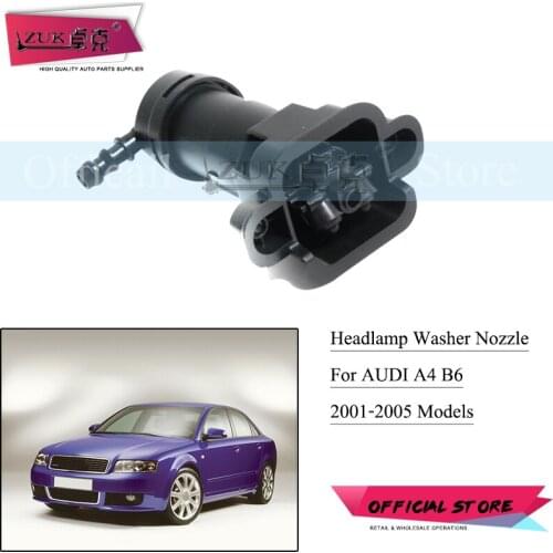 ZUK Headlight Head Lamp Washer Nozzle Assy Spray Jet Actuator For AUDI A4 B6 2002 2003 2004 2005