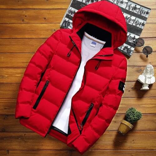 Newsosoo Men's Parkas With A Hood