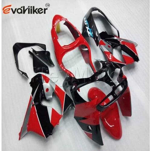 ABS Plastic fairing for ZX9R 2000 2001 red black ZX 9R 00 01 bodywork kit motorcycle panels H3
