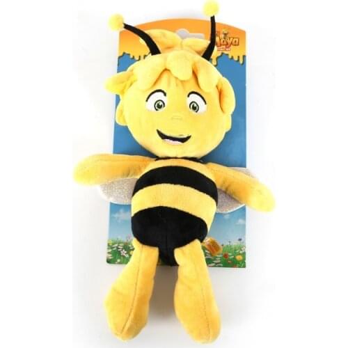 Maya The Bee Plush Toys Stuffed Toy 35 cm High For Boys Girls Unisex Soft Animal Cute Small Pillow Kids Children Christmas Gift