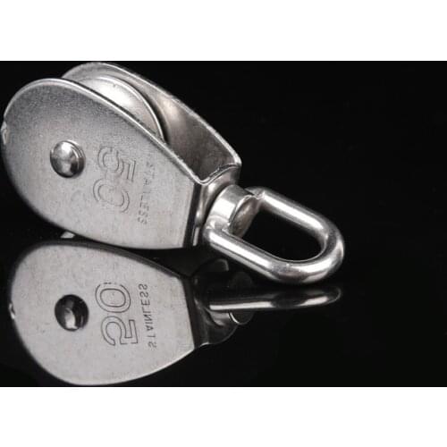 Crane Pulley Block M15 M20 M25 M32 Lifting Crane Swivel Hook Single/double Hanging Wire Towing Wheel