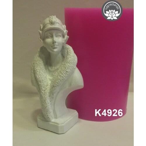 Furry Women Silicone Mold-3
