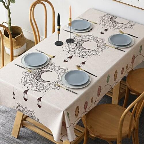 Pvc Tablecloth Waterproof Track On The Table Cloths Oilcloth On Table for Kitchen Decoration Accessories Tablecloth Oilcloth New