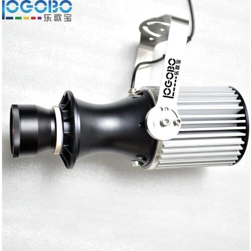 Waterproof IP65 Mobile Custom DJ gobo projection 100W Led Image Static Projector Light with 1 Custom Glass Gobo Slide Template