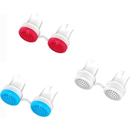 1 Pairs Anti Snoring Sleep Apnea Air Purifier Nose Breathing Aid Apparatus Mini Nose Buds Snore Stopper Mini Air Purifier Device