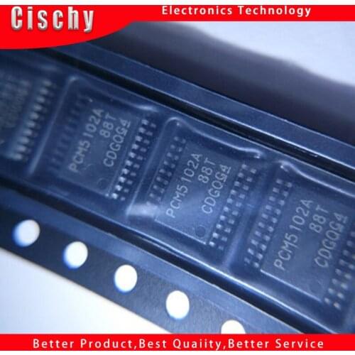 2pcs/lot PCM5102APWR PCM5102APW PCM5102A PCM5102 TSSOP-20 In Stock