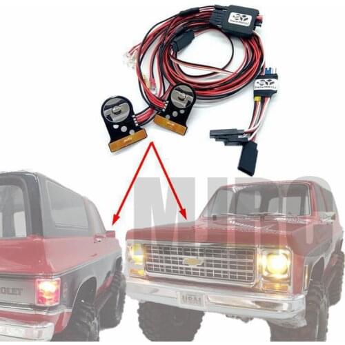 TRAXXAS TRX4 V2.0 LED Light Set for Traxxas TRX-4 Chevrolet K5 Blazer Body Parts Accessories #82076-4 TRX4