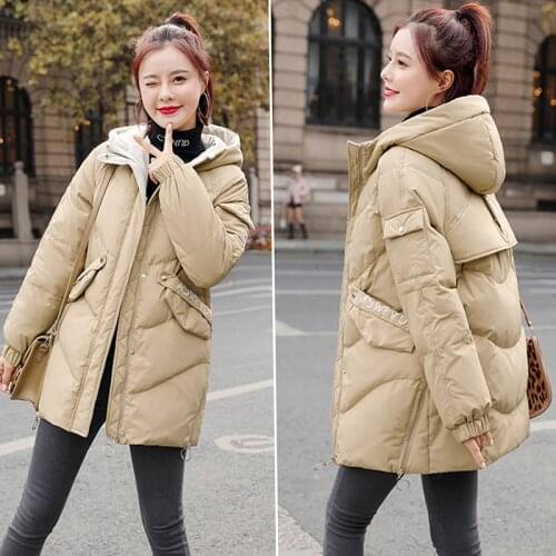 Winter Jacket Women Fashion Woman Parkas Thicken Hooded Coats and Jackets Womens Clothes Korean Style Outwear Abrigos WPY1737