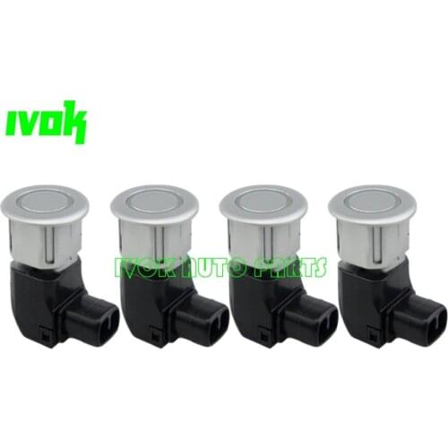 Set of (4) Backup Radar Sensors For Toyota Alphard MNH10 ANH10 ATH10 Black Silver White 89341-58010 8934158010