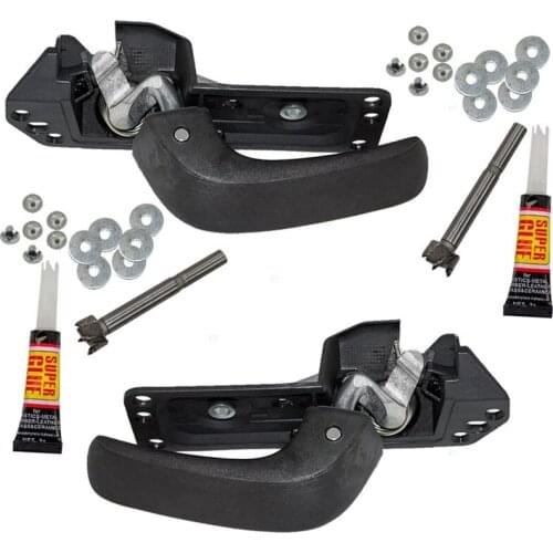 Pair Inside Door Handle Repair Kits for 07-13 Silverado Sierra 14 2500/3500 Pickup Truck 15936893 20833606 GM1352133