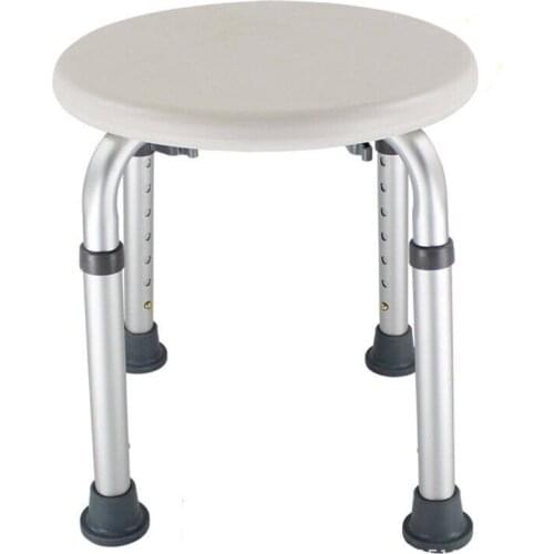 Non-slip Bath Chair 6 Gears Height Adjustable Elderly Bath Tub Shower Chair Bench Stool Seat Safe Bathroom Environment Product