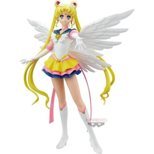 BANDAI Banpresto Original Sailor Moon Tsukino Usagi Figure G&G Anime Model Doll Toys Gifts BP17106