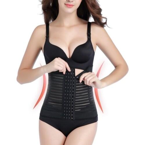 Sexy Women Waist Trainer Shapers Waist Control Corset Slimming Belt Shaper Body Shaper Modeling Strap Belt Shapewear Size XS-5XL