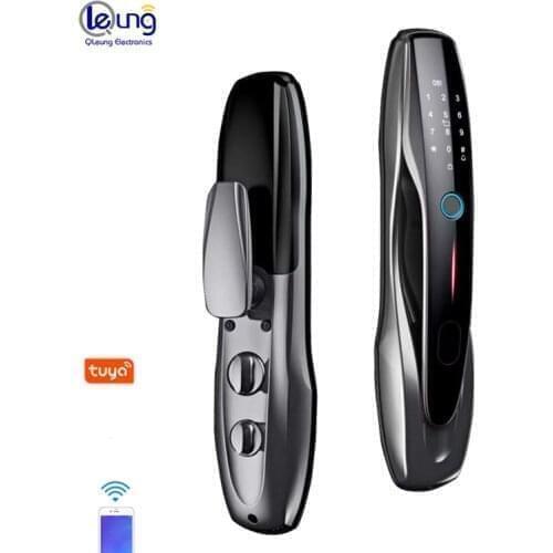 S916-1 Intelligent High Security Tuya App Wifi Lock Fingerprint Password Card Smart Door Lock