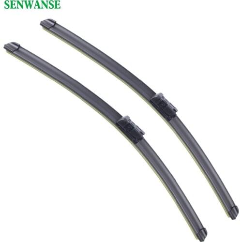 Senwanse Windshield Wiper blades for Hyundai i30 2007-2015 pair 24+16 car front window windscreen wiper auto accessories