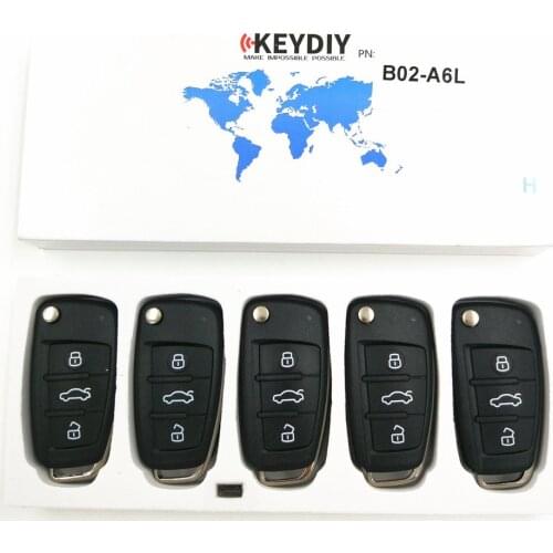 5pcs KEYDIY universal remote key KD remote B02 B03 B04 B05-2 3 4button for KD300 KD900
