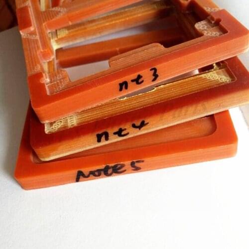 1pcs for Samsung Galaxy Note3 Note4 Note5 LCD Screen Mould Molds Touch Glass Holder Moulds for Samsung Note 3 Note 4 Note 5