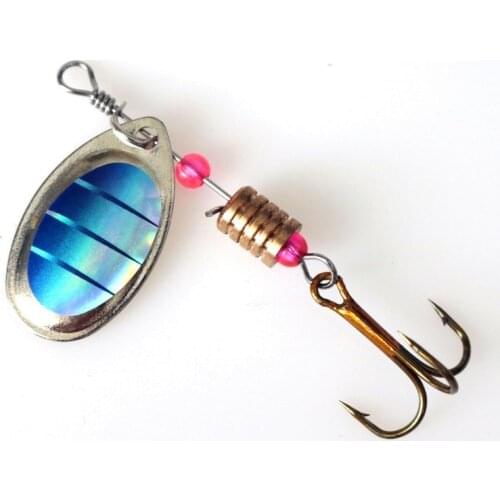 1PC 3g Fishing Lures Wobbler Trout Spoon Metal Spinners Baits for Jig Fly Fishing Baits Sea Hard Lures Fast Delivery
