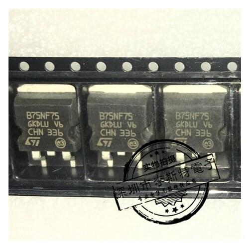 10pcs B75NF75 STB75NF75 TO-263