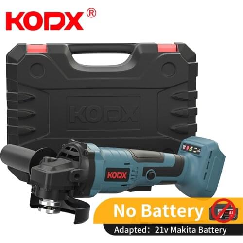 125mm Brushless Impact Angle Grinder Electric Cordless Polishing Grinding Machine Rechargeable Power Tools For Makita Battery