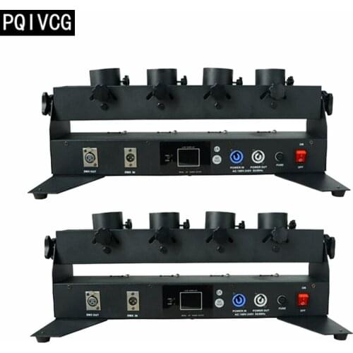 2pcs/100w Salute machine 100w 4 head Salute machine dmx electronic salute launcher