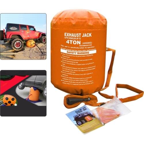 Inflatable Jack Exhaust Air Jack for SUV Sedan Wheel Support Jacks for Car 4T 4.2T Inflated Height 72 Cm