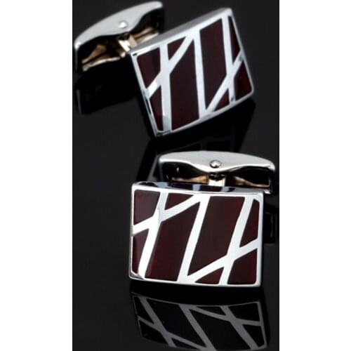 Free shipping, high quality new fashion red Cufflinks senior designer exclusive design of mens wedding shirt buttons