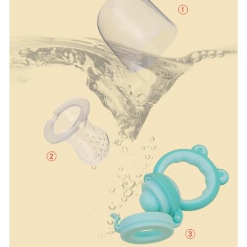 Fruit Feeder Nipples Feeding Baby Teat Pacifier Pacifier Fresh Food Nibbler Kids