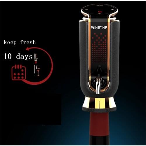 Electric Red Wine Decanter USB Charging Auto Quick Wine Aerator Vacuum Fresh-keeping 10 days Whiskey Dispenser Cider Wine Pourer