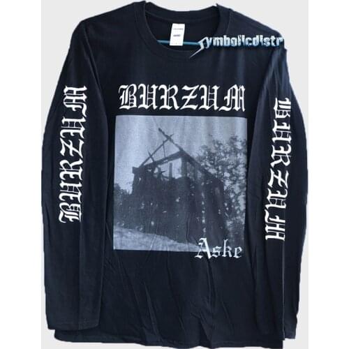 BURZUM ASKE Cotton Round Neck T-Shirt