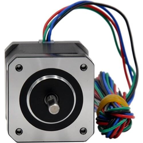 Nice Quality Stepper Motor 17HS15-1206S L 39 mm Nema17 with 1.8 deg 1.2 A 26 N.cm and unipolar 6 lead wire