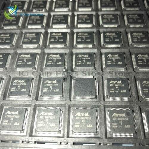 5/PCS AT91SAM7S256AU QFP64 Integrated IC Chip New original