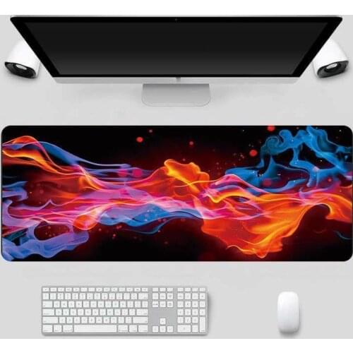 Space Mousepad 800x300x2mm Cloud Gaming Mouse Pad Gamer Mat Computer Desk Padmouse Keyboard Colorful Locrkand Play Mats Mice Pad