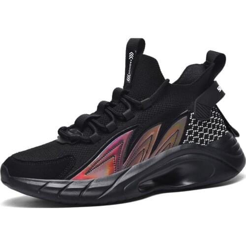 Y136 Man Sneakers 2021 High Qulity Mesh Breathable Lightweight Sequins Lace-up casual Sneakers For Teens Outdoor Trekking Shoes