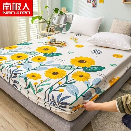 New Fitted Sheet Cotton Bedspread One-Piece Simmons Mattress Dustproof Protective Cover Summer Pure Cotton Mattress Cover