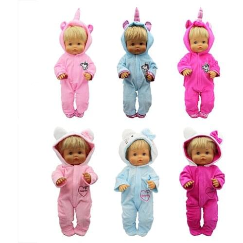 New Warm suit doll Clothes Fit 42cm Nenuco Doll Nenuco su Hermanita Doll Accessories
