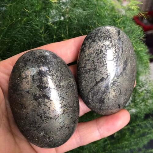 Natural Chakra Tumbled Stone Gemstone Rock Mineral Crystal Polish Healing Meditation Pyrite For Feng Shui Decor