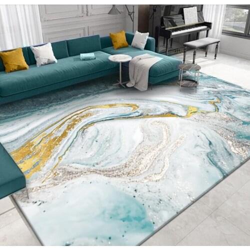 Luxury Geometric Ink Drawing Living Room Carpets Home Bedroom Carpet Bedside Mat Blanket Modern Area Rug Large Teppich Rugs