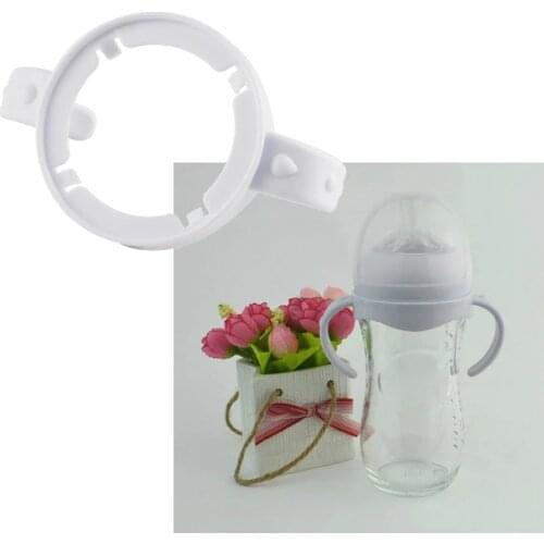 Bottle Grip Handle for Avent Natural Wide Mouth PP Glass Feeding Baby Bottle